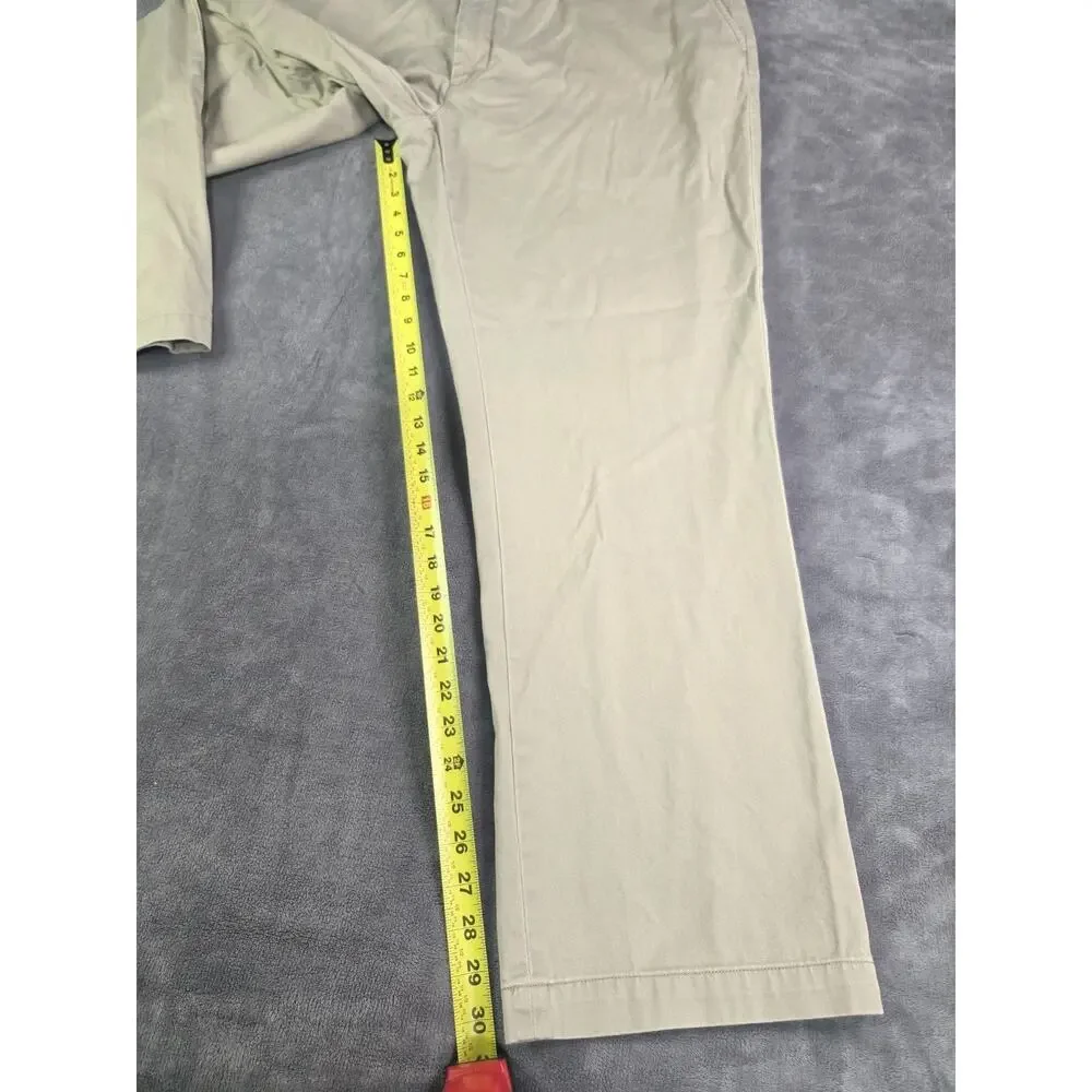 Polo Ralph Lauren Chino Pants Men’s Size 42Bx32 Classic Fit Khaki 100% Cotton